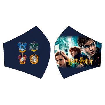 Mascarilla Harry Potter con 4 escudos