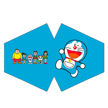 Mascarilla Doraemon y sus amigos