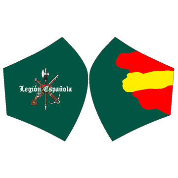 Mascarilla Legión Española